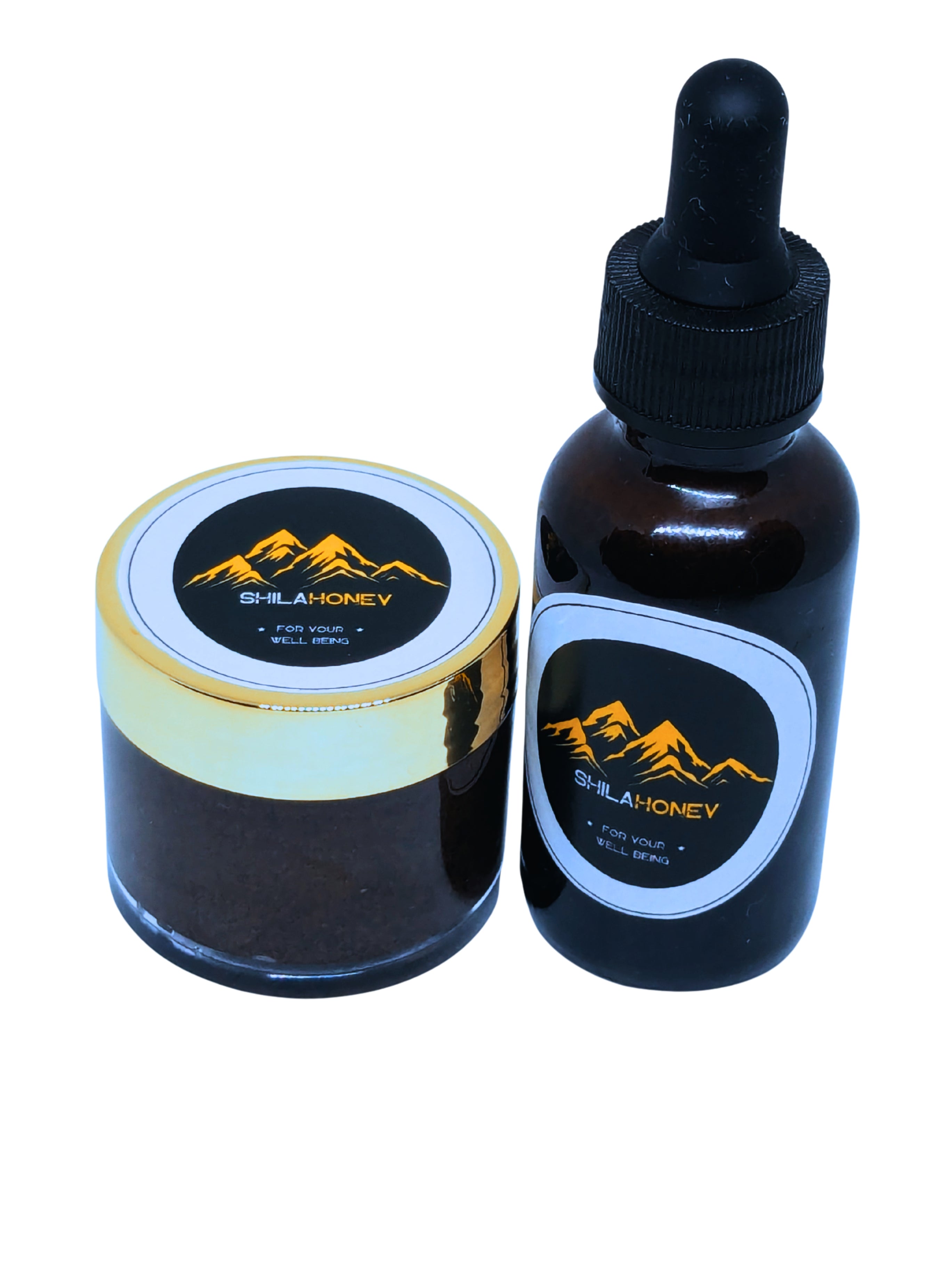 Shilahoney | Altai Shilajit & Raw Black Mountain Honey — Natural Energy, Focus & Recovery Supplement